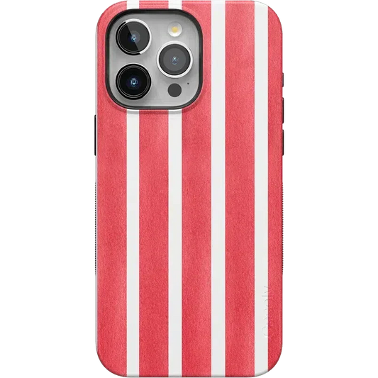 East Coast Summer | Red Stripes Case
