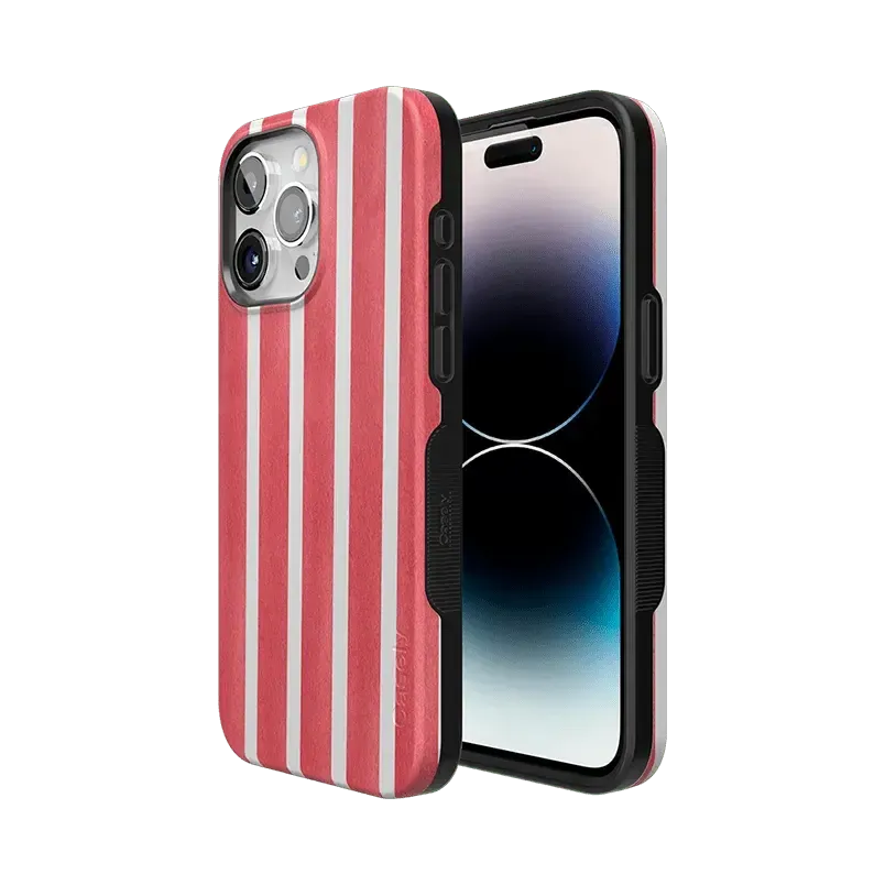 East Coast Summer | Red Stripes Case