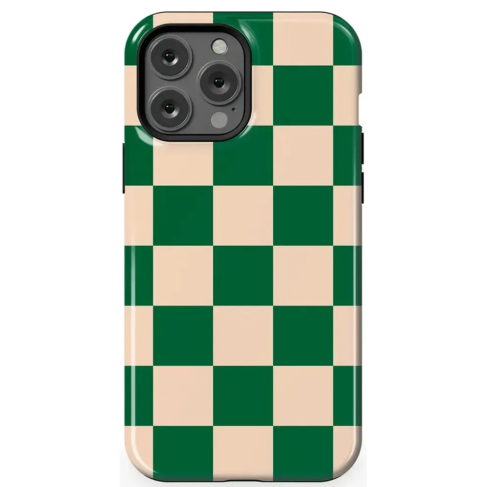 Fit Check | Green Checkerboard Case