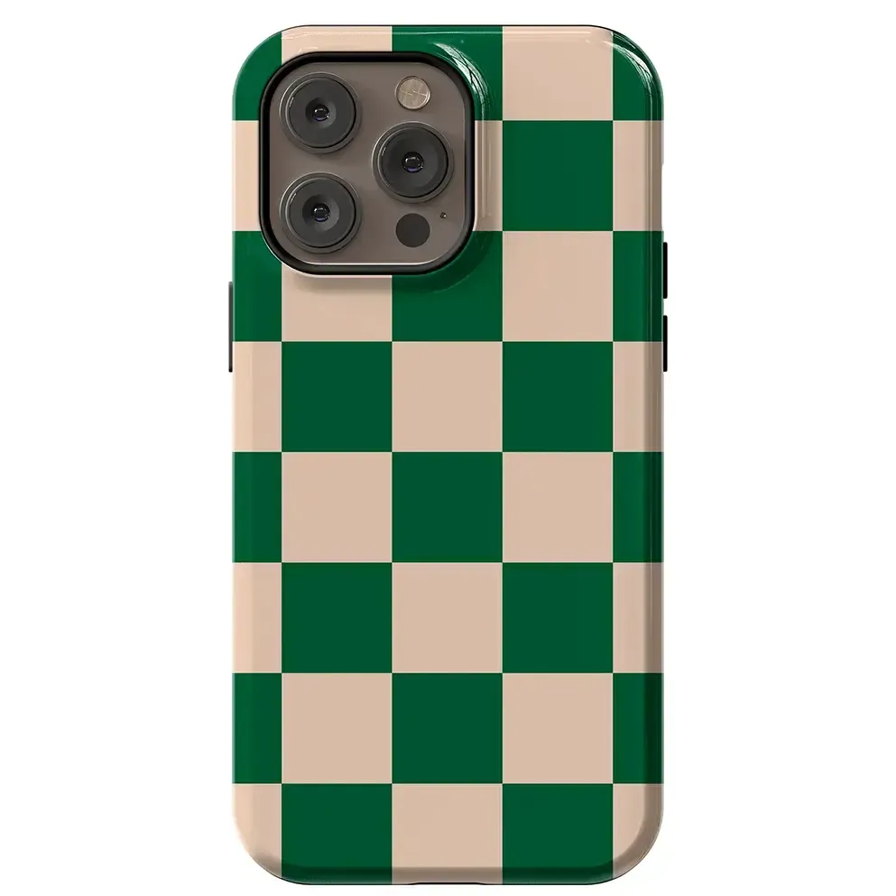 Fit Check | Green Checkerboard Case