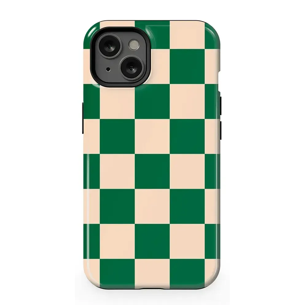 Fit Check | Green Checkerboard Case