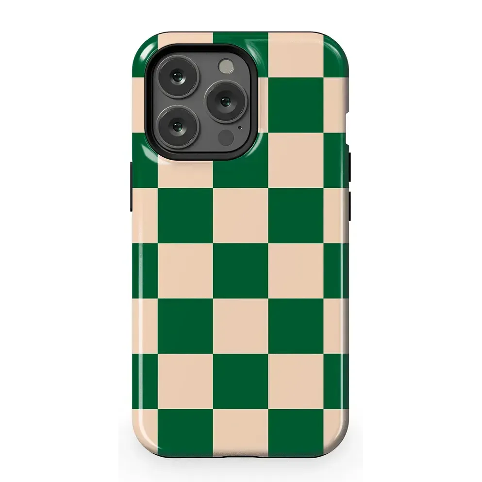 Fit Check | Green Checkerboard Case