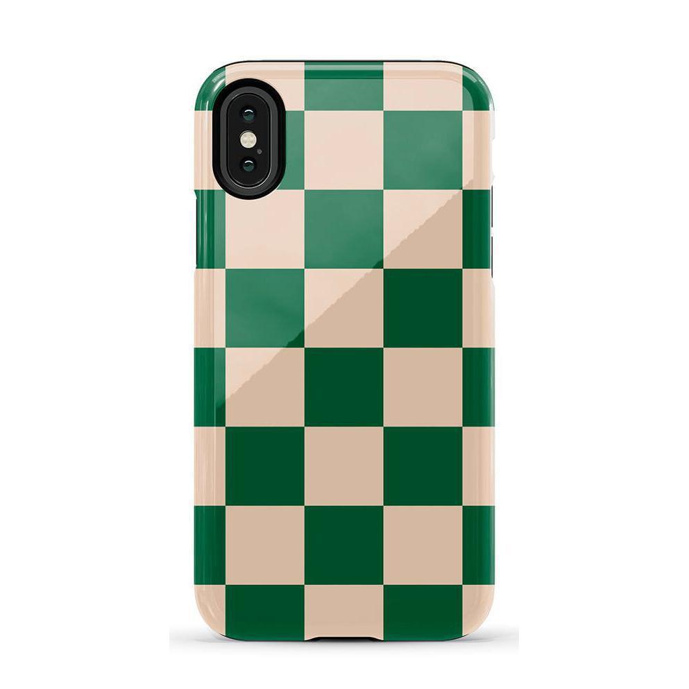 Fit Check | Green Checkerboard Case