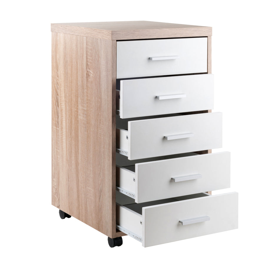 5-Drawer Mobile Storage Chest