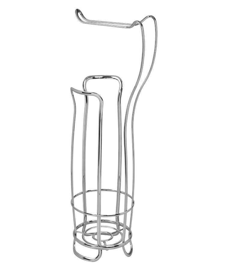 Axis Toilet Paper Holder and Reserve - Chrome