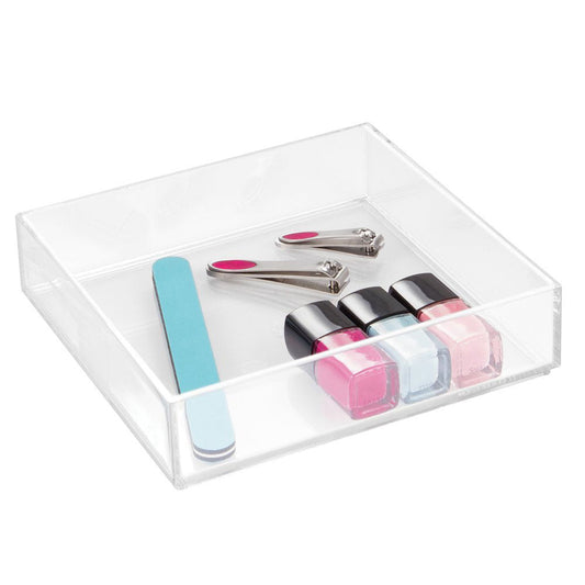 Clear Stackable Organizer Tray