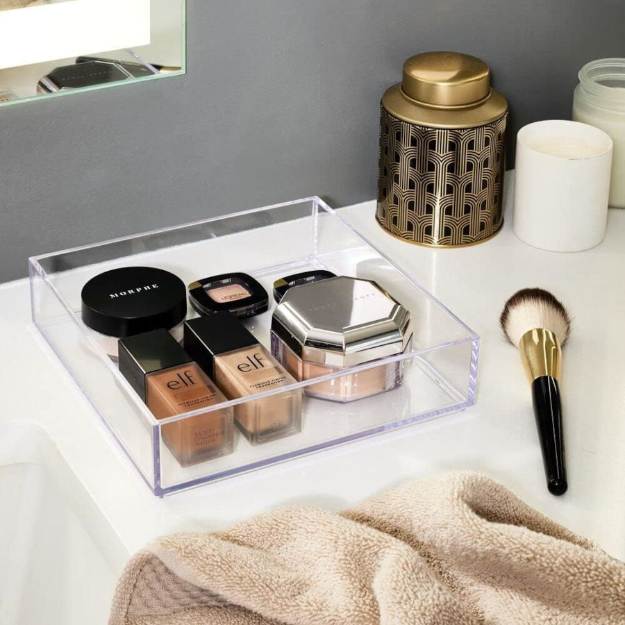 Clear Stackable Organizer Tray