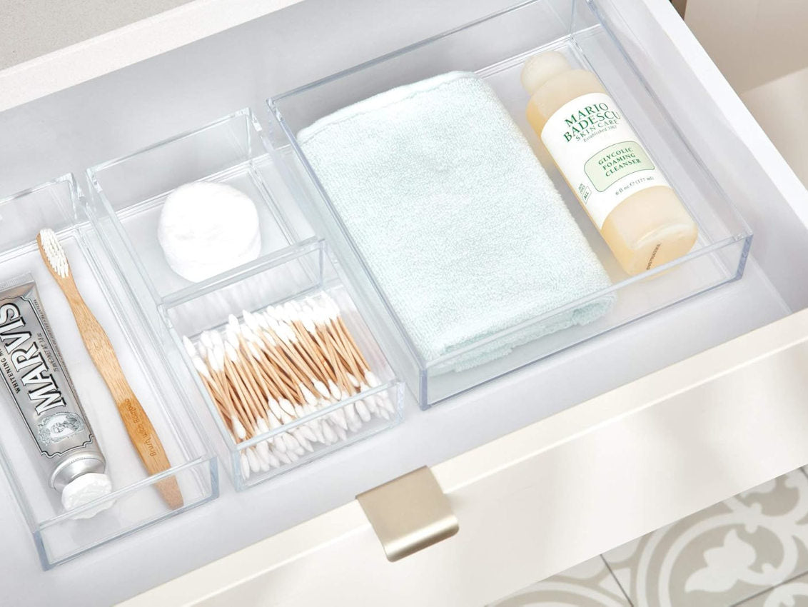 Clear Stackable Organizer Tray