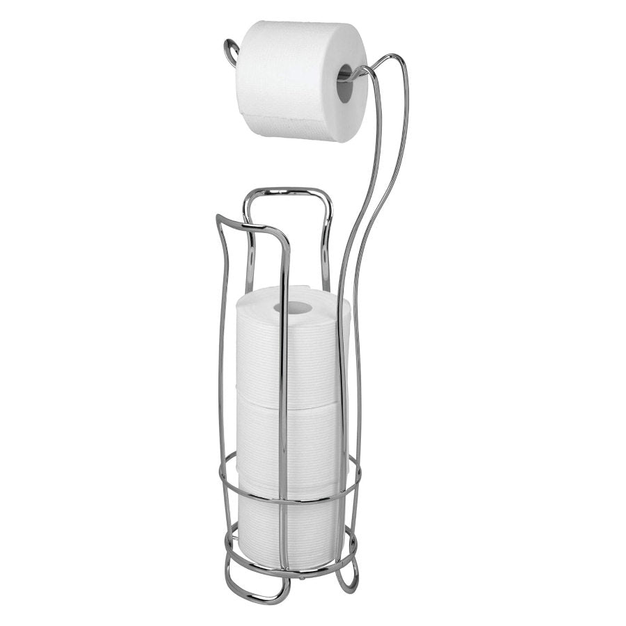 Axis Toilet Paper Holder and Reserve - Chrome