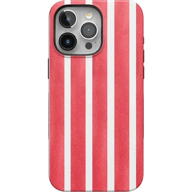 East Coast Summer | Red Stripes Case