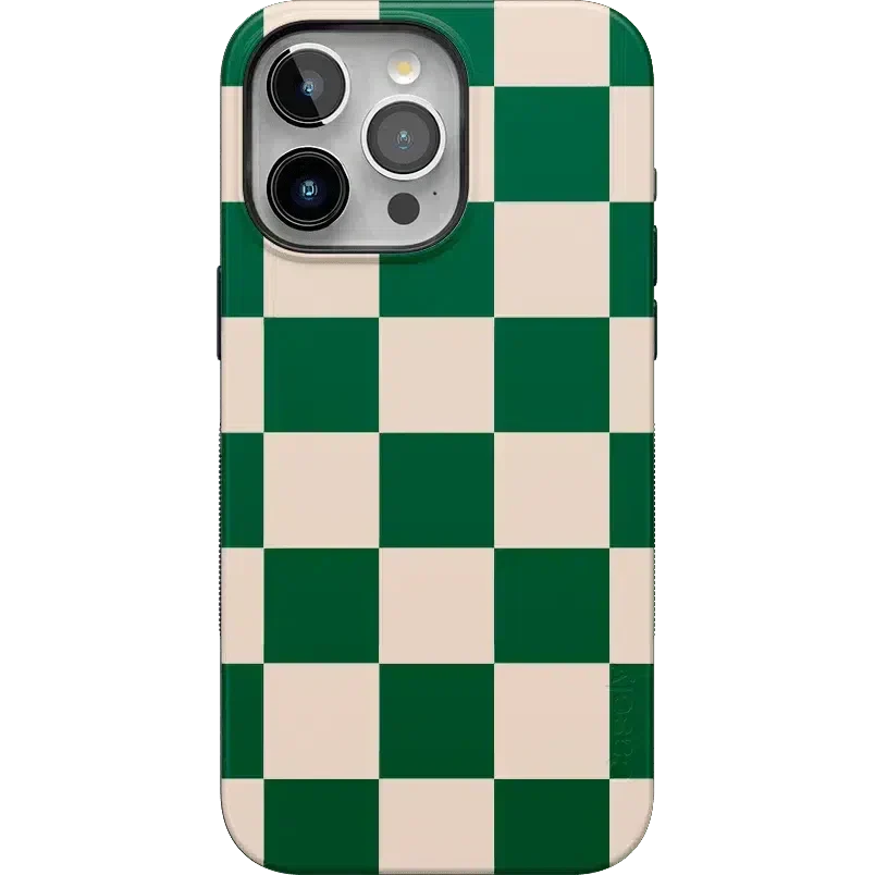Fit Check | Green Checkerboard Case
