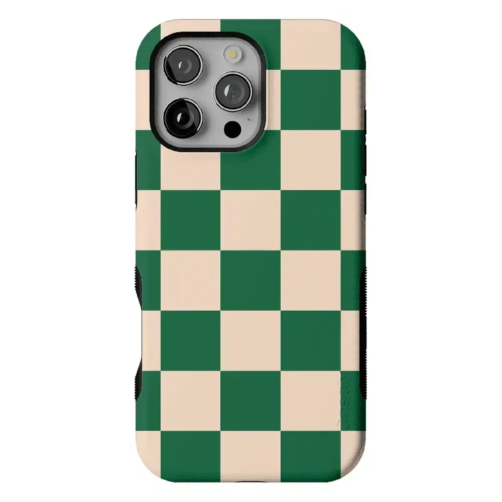 Fit Check | Green Checkerboard Case