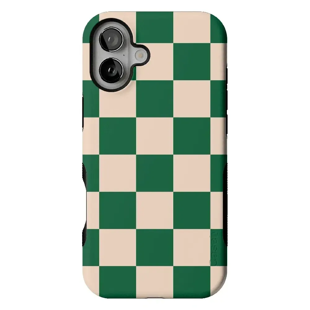 Fit Check | Green Checkerboard Case