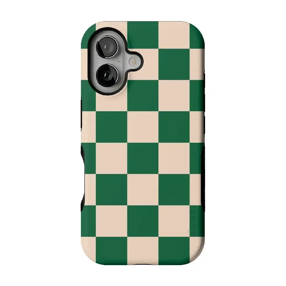 Fit Check | Green Checkerboard Case