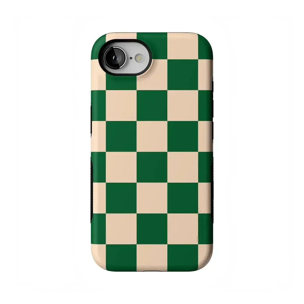 Fit Check | Green Checkerboard Case