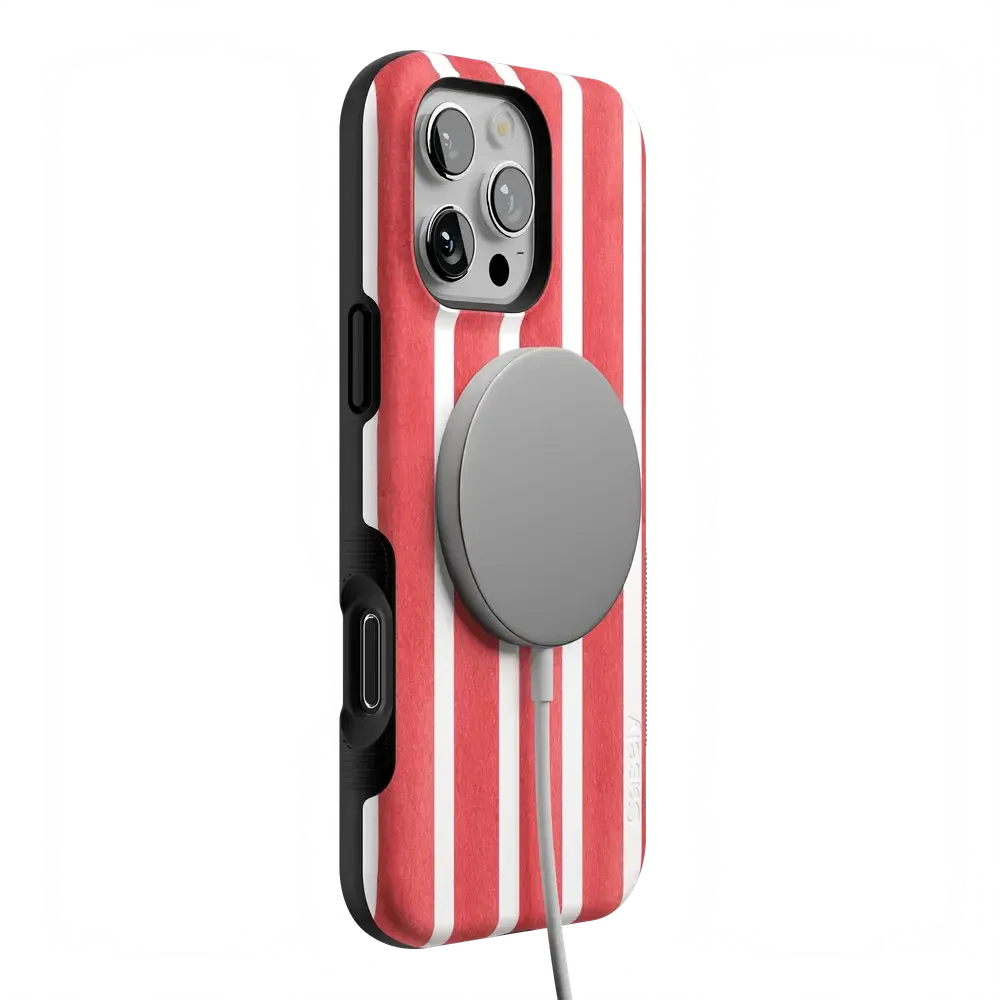 East Coast Summer | Red Stripes Case