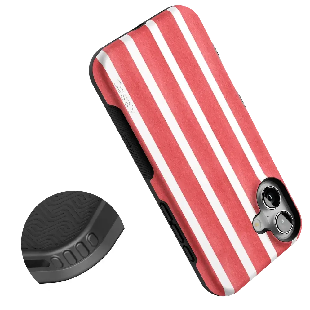 East Coast Summer | Red Stripes Case