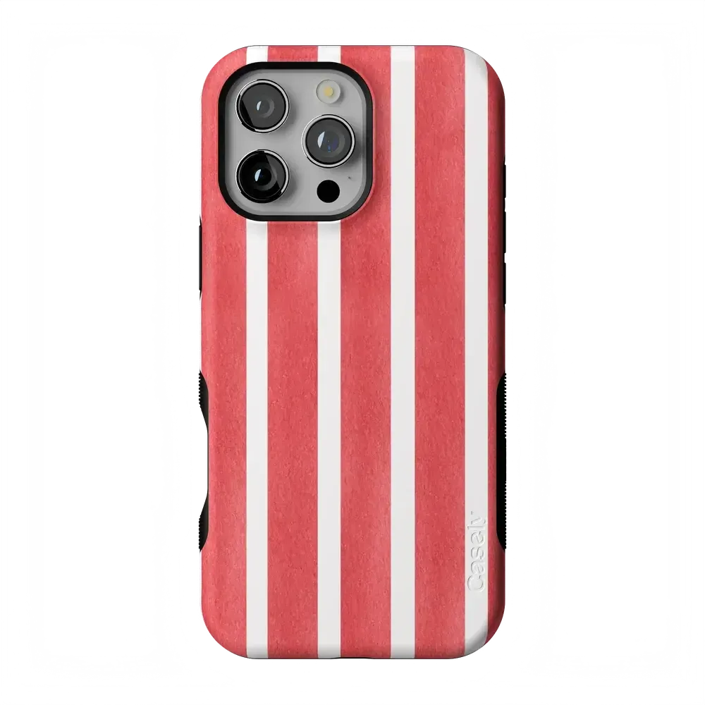 East Coast Summer | Red Stripes Case