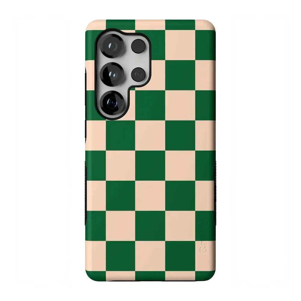 Fit Check | Green Checkerboard Case