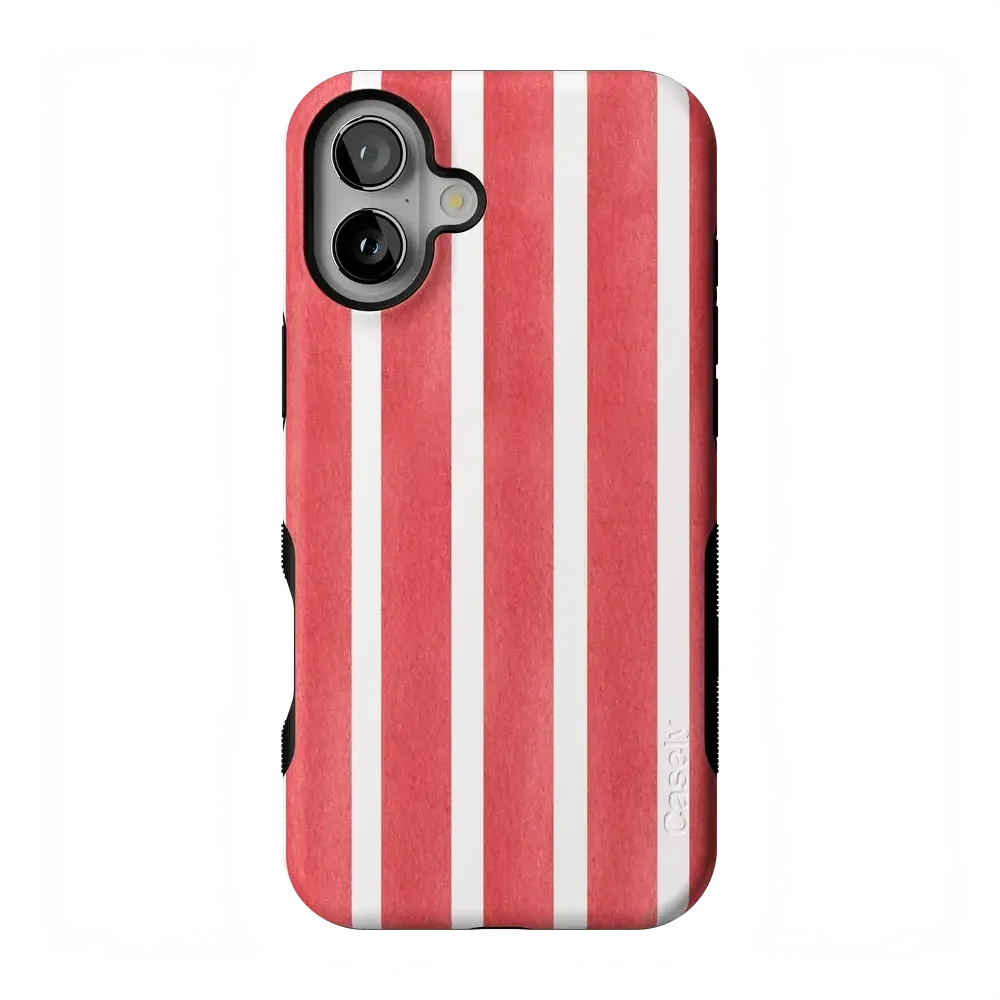 East Coast Summer | Red Stripes Case
