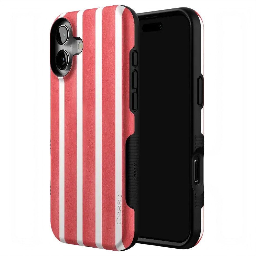 East Coast Summer | Red Stripes Case